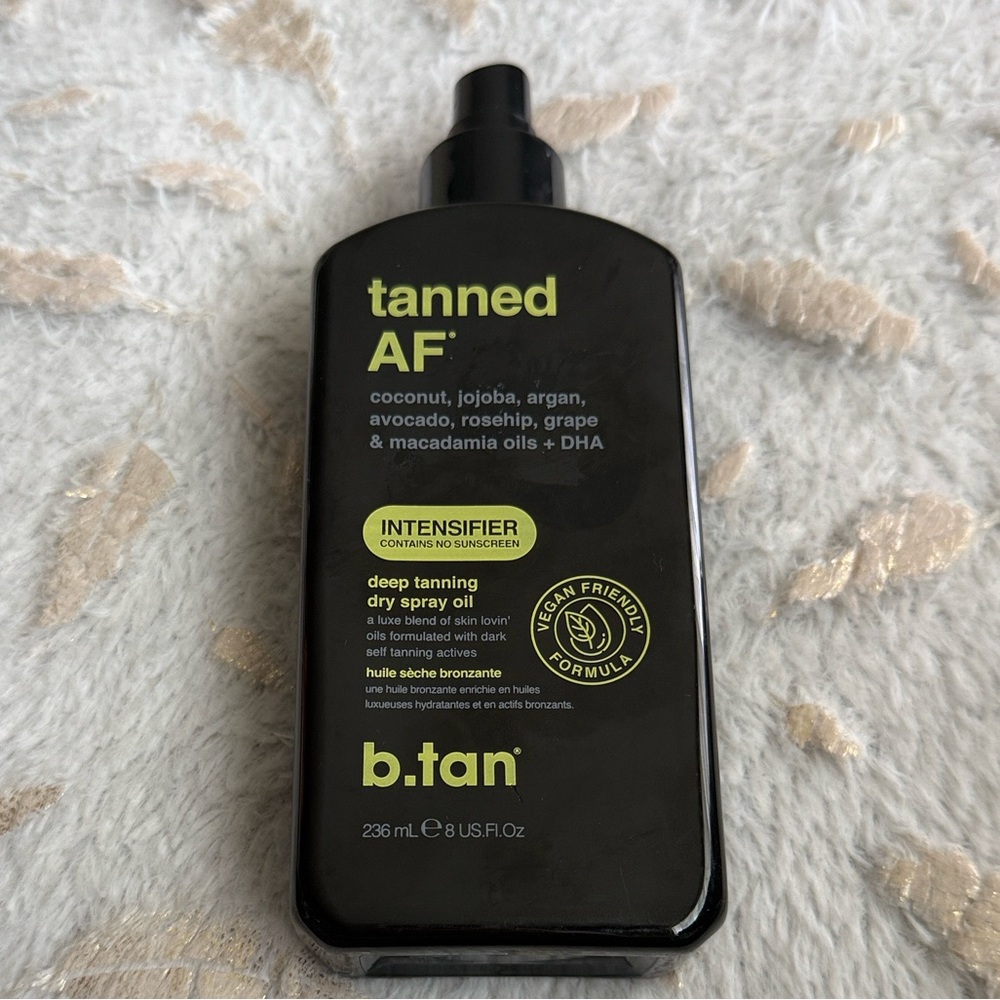B.tan tanned AF oil